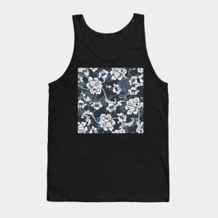 Floral Pattern Tank Top